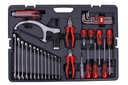 Tool kit 1/4"&1/2" 117 pieces professional