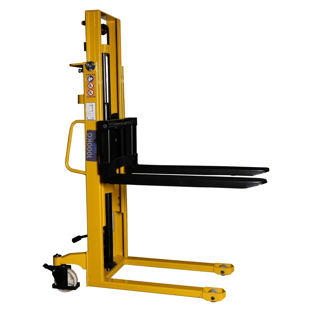 Stacker manual 1000kg 250cm with adjustable forks