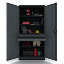 Metal tool cabinet