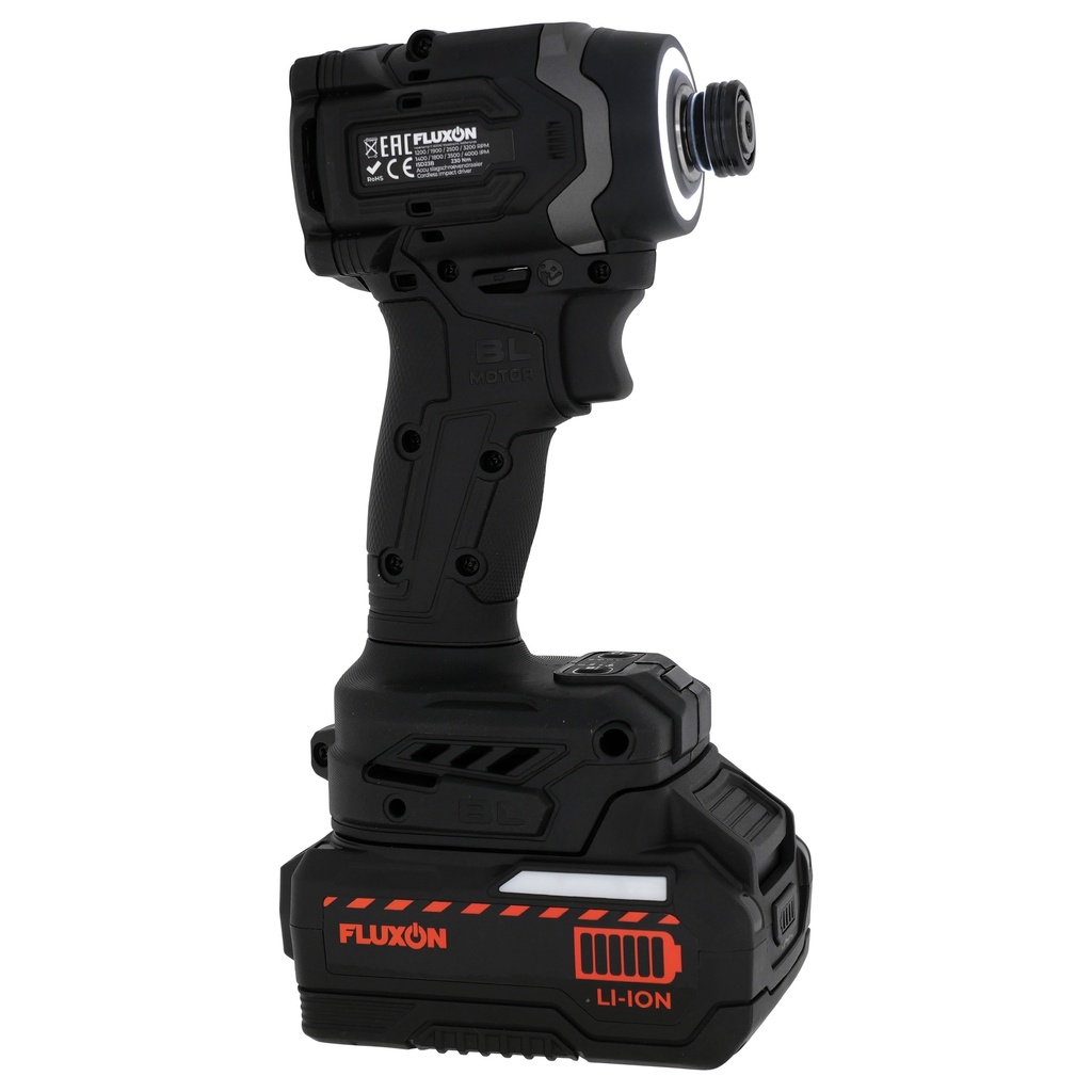 Impact driver 230Nm 1x 4.0Ah batteries + charger