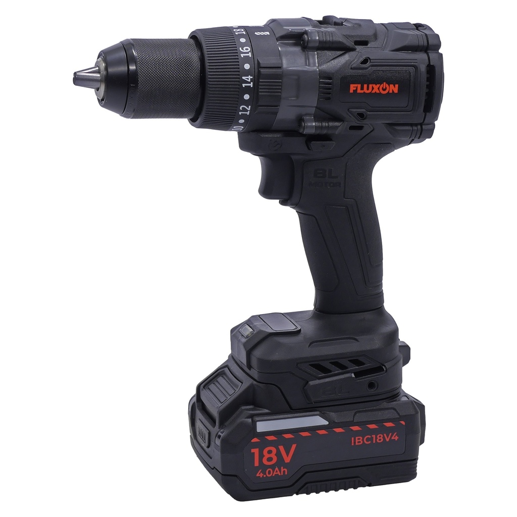 Cordless brushless impact drill incl. 1x 4.0Ah batteries 