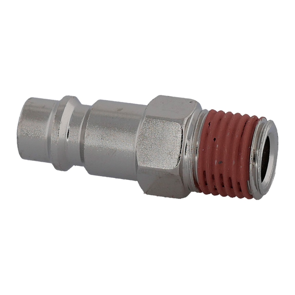 Quick coupler plug 1/4" PT male