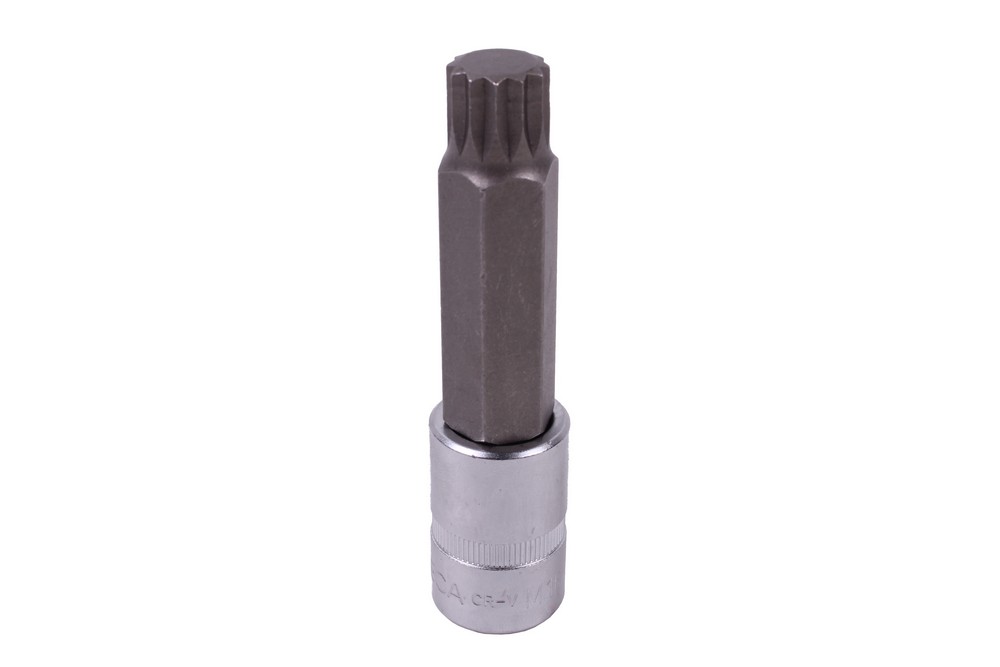 Spline socket bit 1/2" 100mm m5