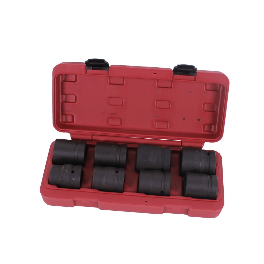 Impact socket set 1" 8 pieces professional