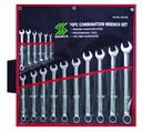 Combination wrenches extra long set inches 16 pieces