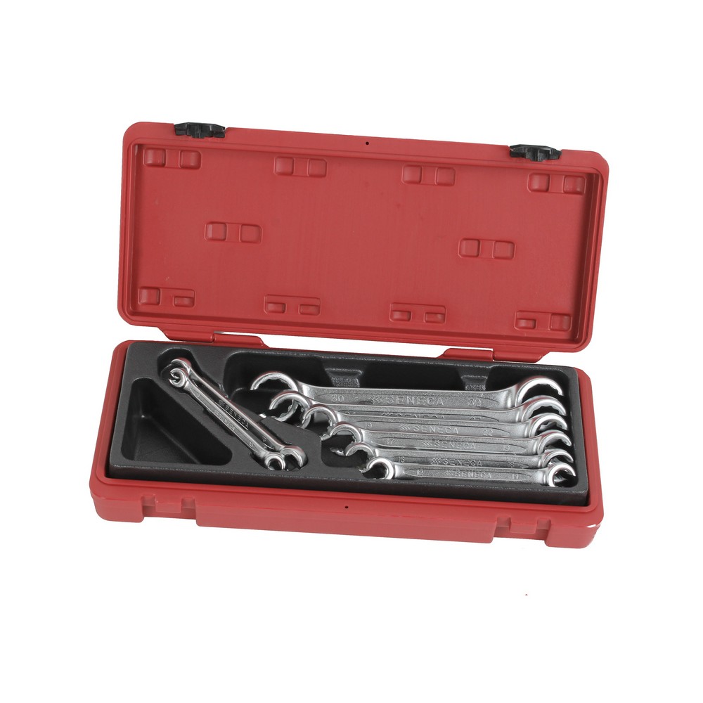 Flare nut wrench set 8 pieces sae professional