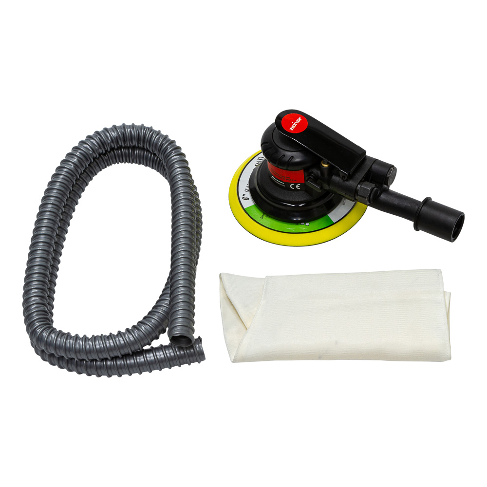 Air sander 6" 150mm with extraction