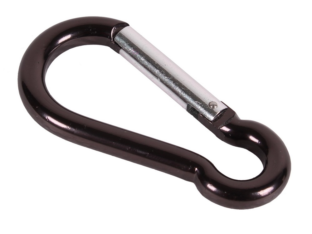 Karabiner 6 x 60mm Aluminium