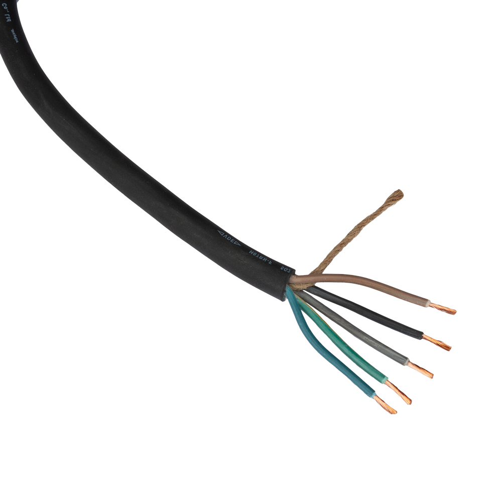 Cable 5 x 2,5mm2 per meter