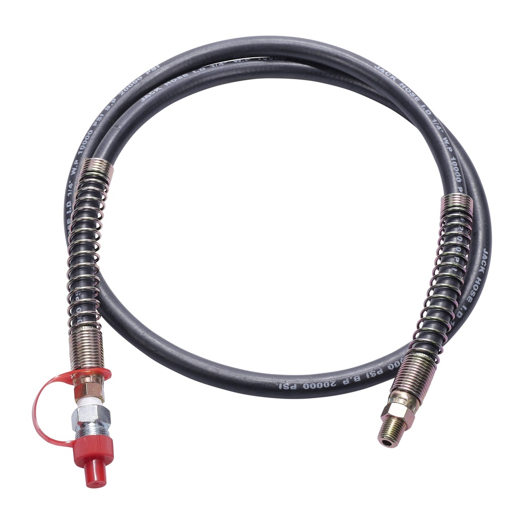 Hydraulic hose hand pump