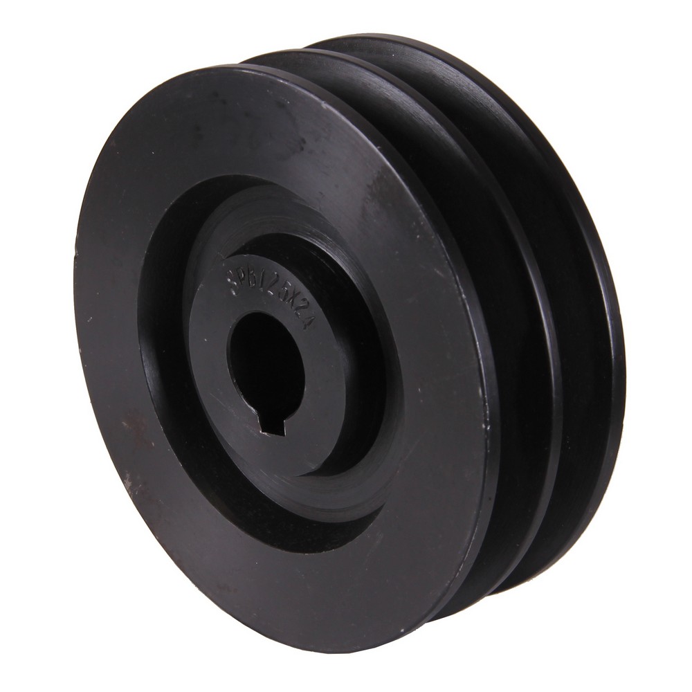 Pulley diameter 258m hole 28mm type B double