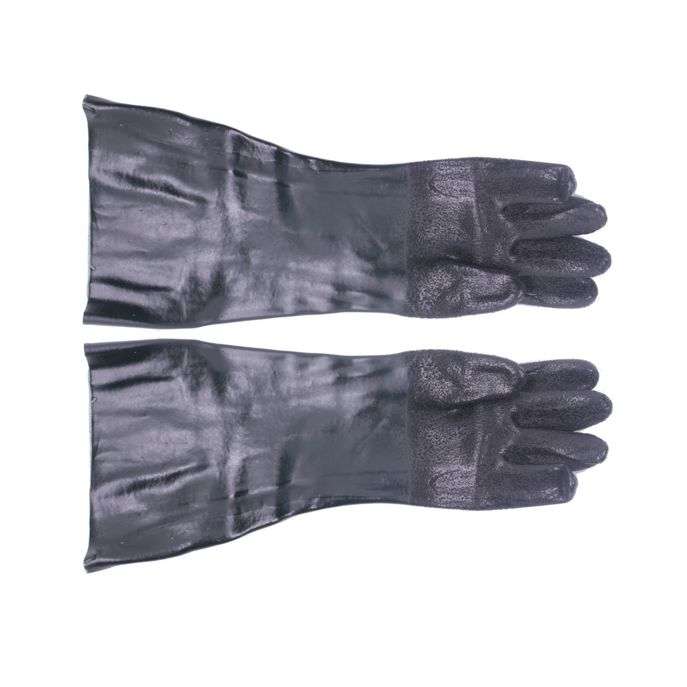 Sand blasting gloves short