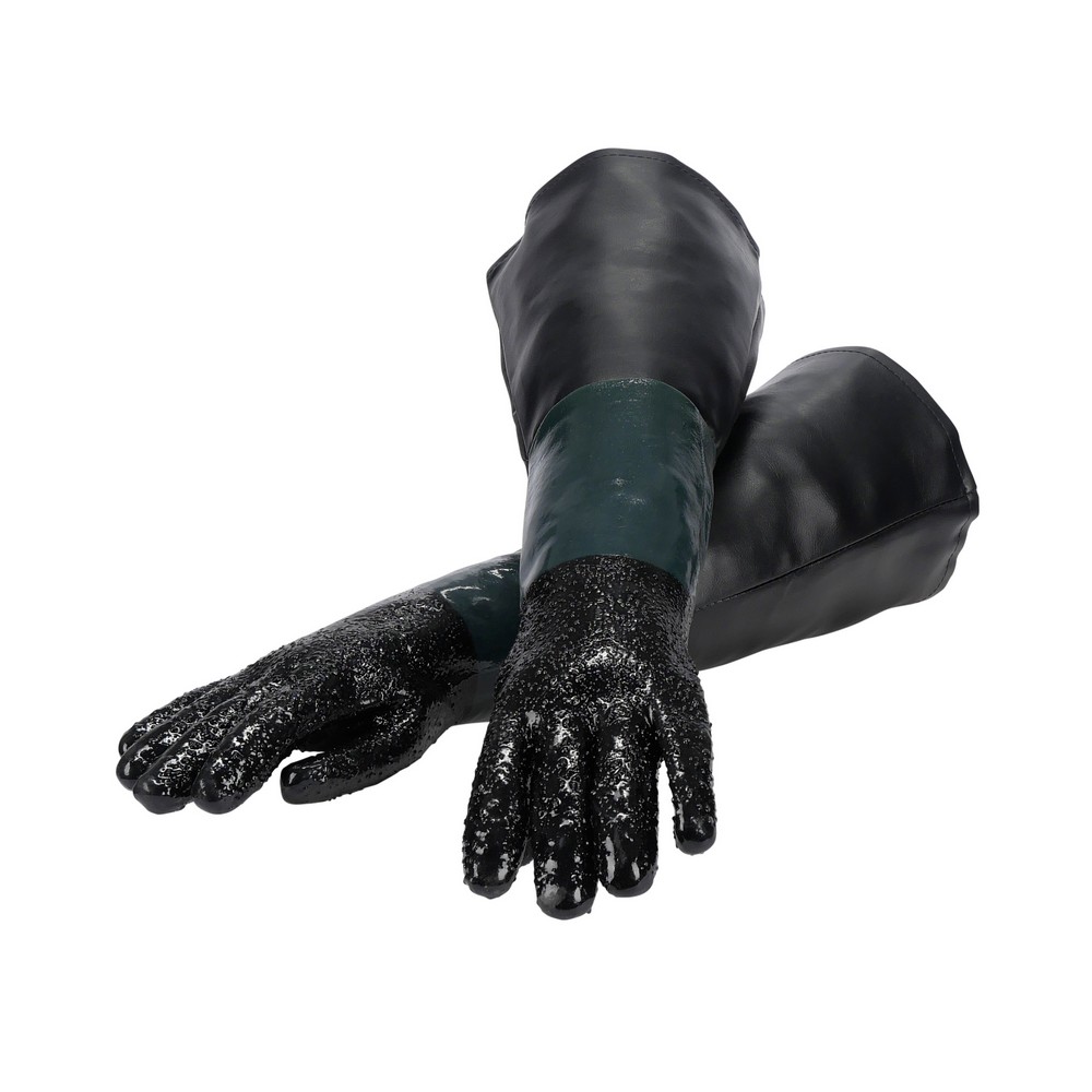 Sand blast gloves