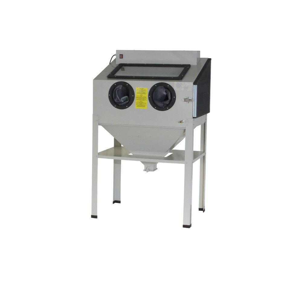 Sand blast cabinet 220ltr with 1 side door