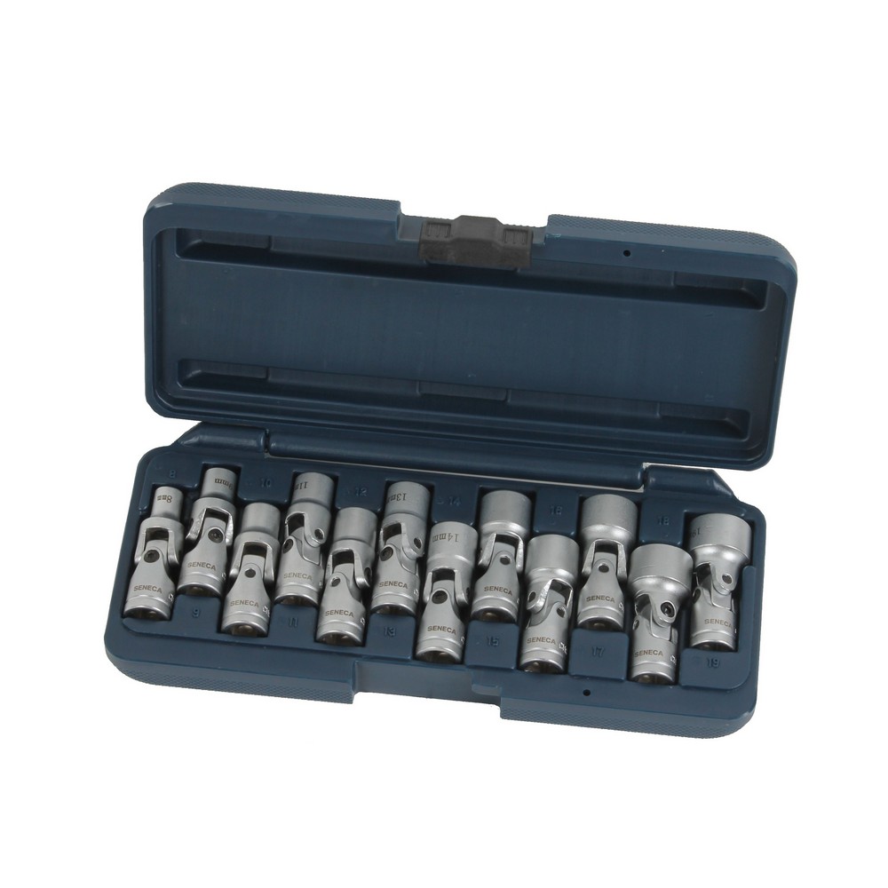 Universal socket set 3/8" 12 pieces professional