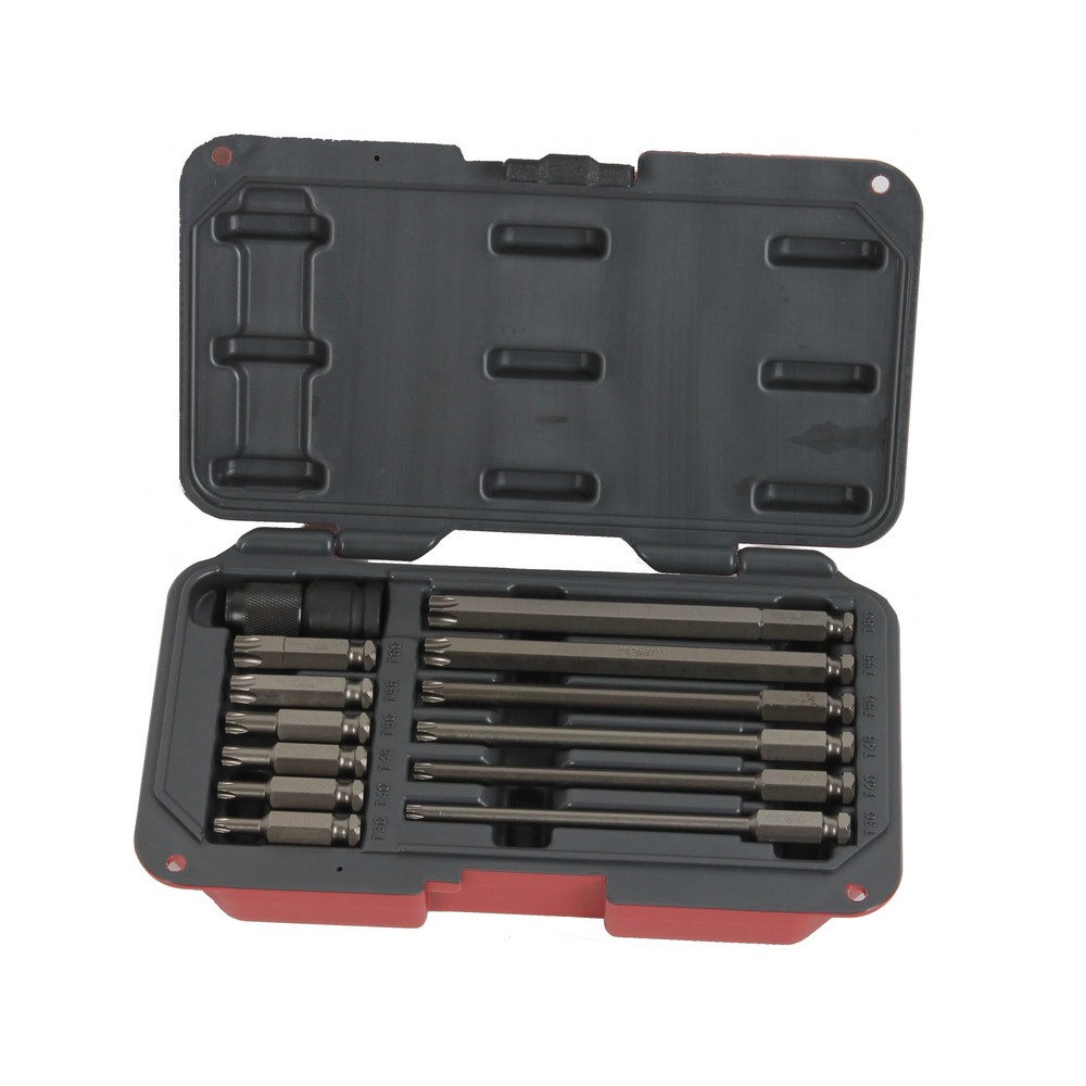 Impact bit set torx 13 delig