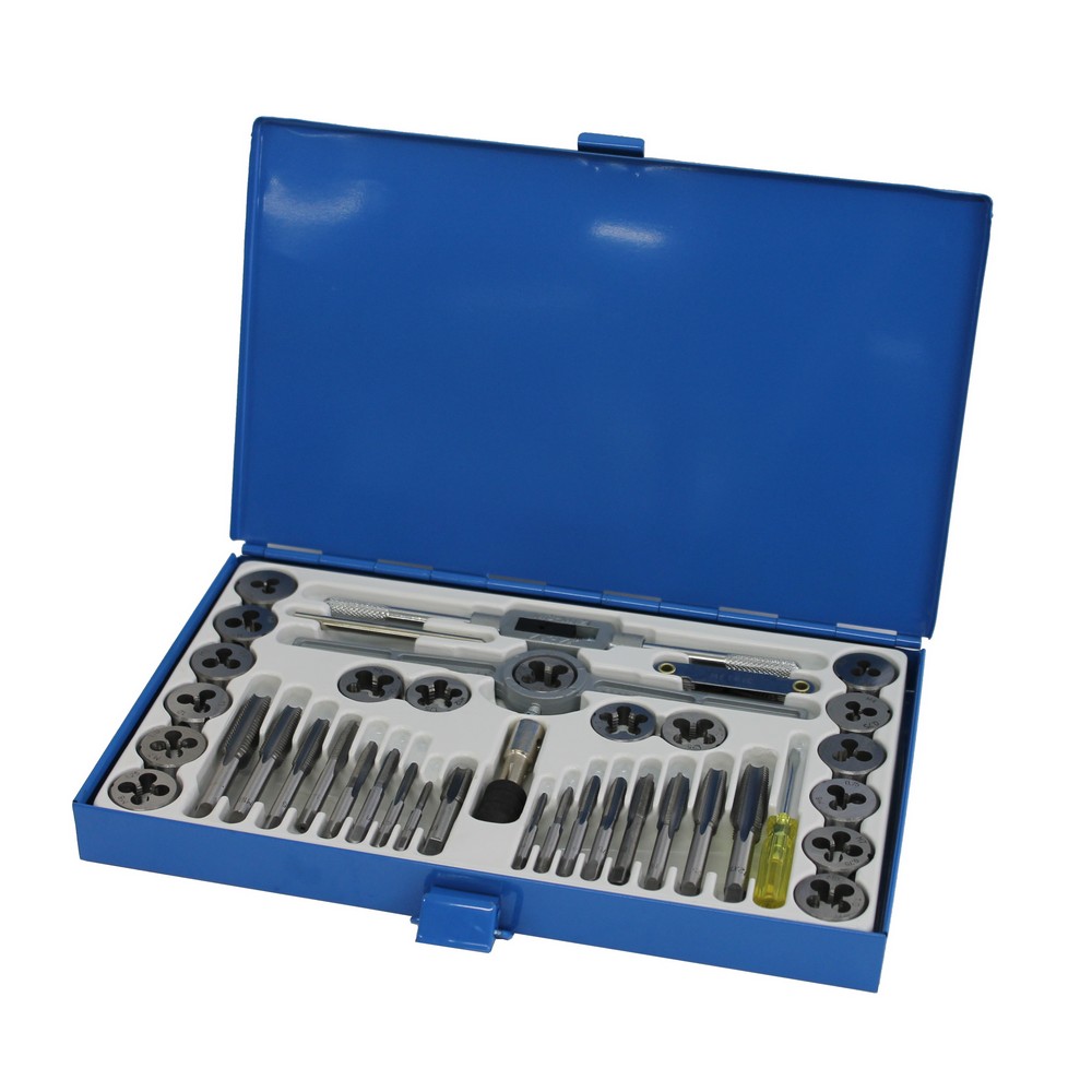 Tap and die set 40 pieces metric