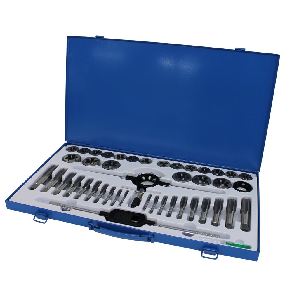 Tap and die set 45 pieces metric