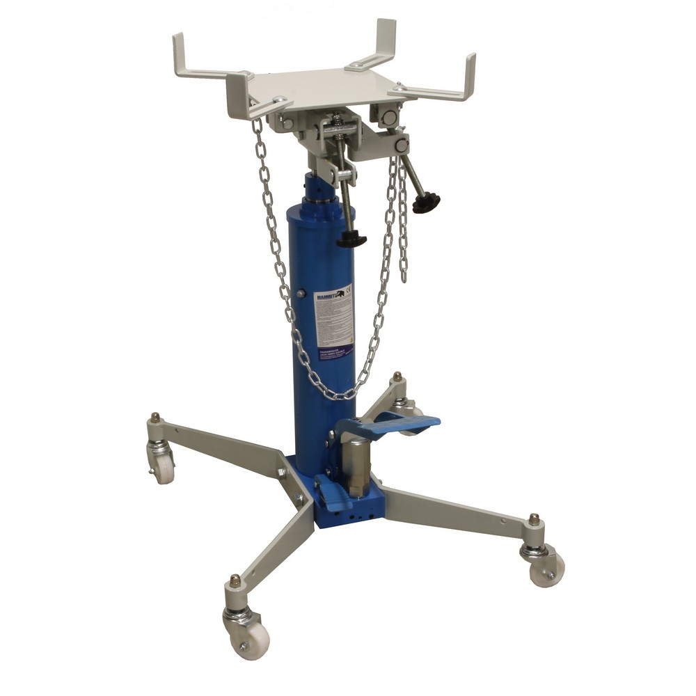 Transmission jack 500kg double ram