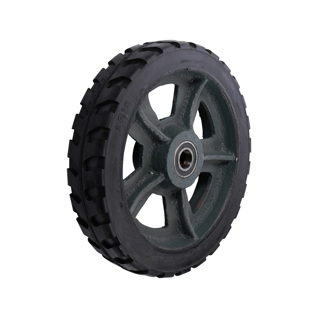 Loose wheel 400 x 80mm massive rubber