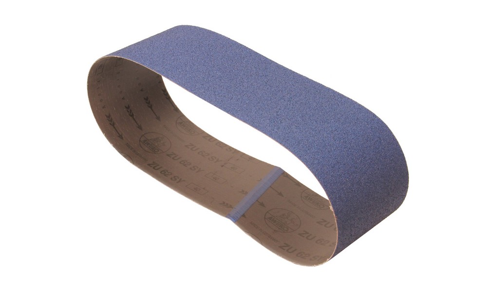 Abrasive belt 150 x 1220mm grain 60 zirconium