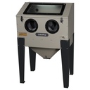 Sandblasting cabinet 220 L with front door