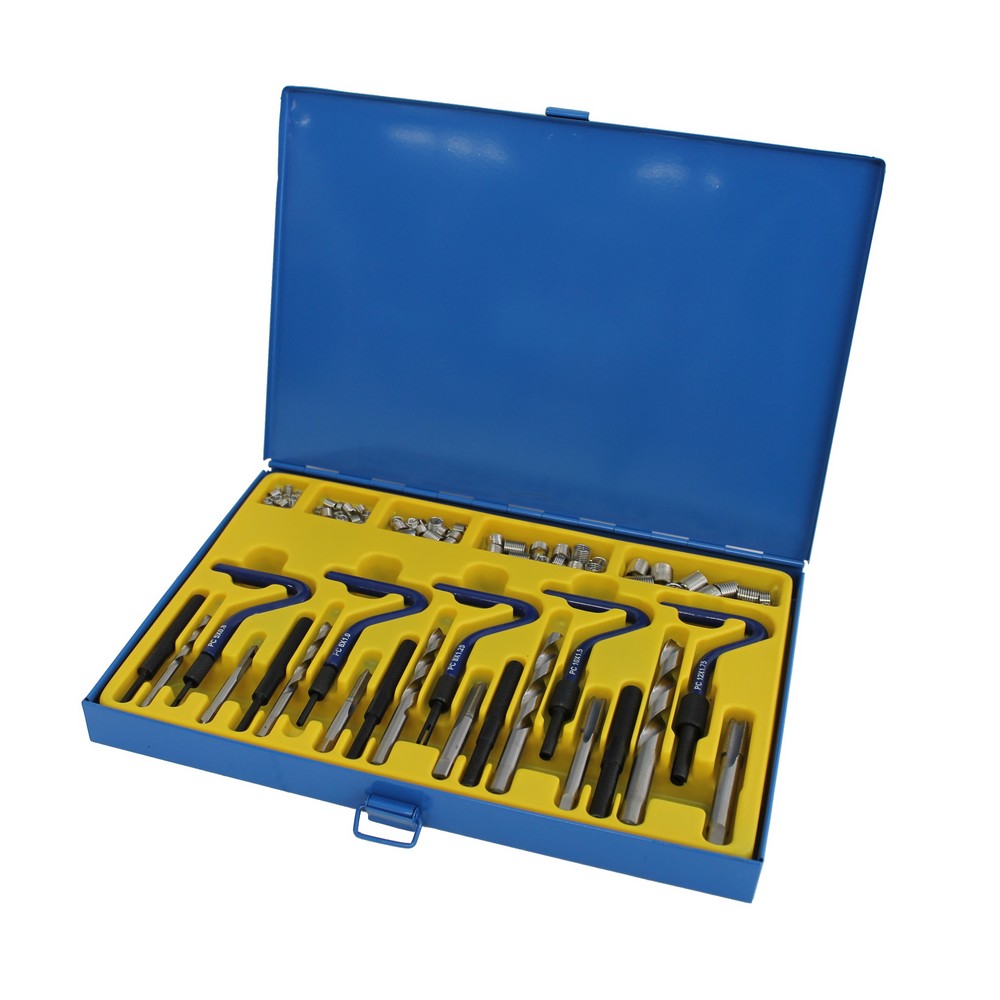 Thread repair tool kit 80 pieces metric