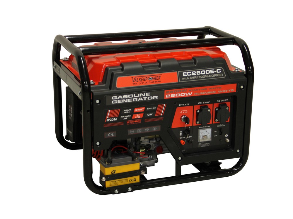 Gasoline generator electric start 2,8kw