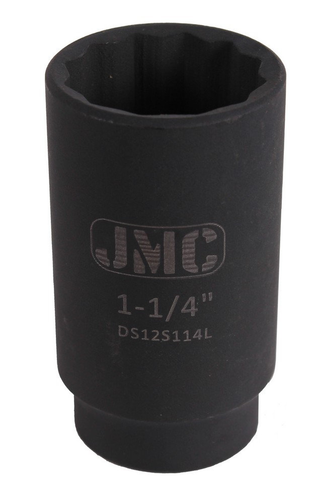 Impact deep socket 12pt 1/2" 1"