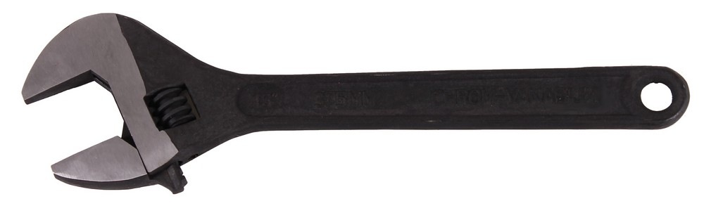 Adjustable open jaw wrench 15"