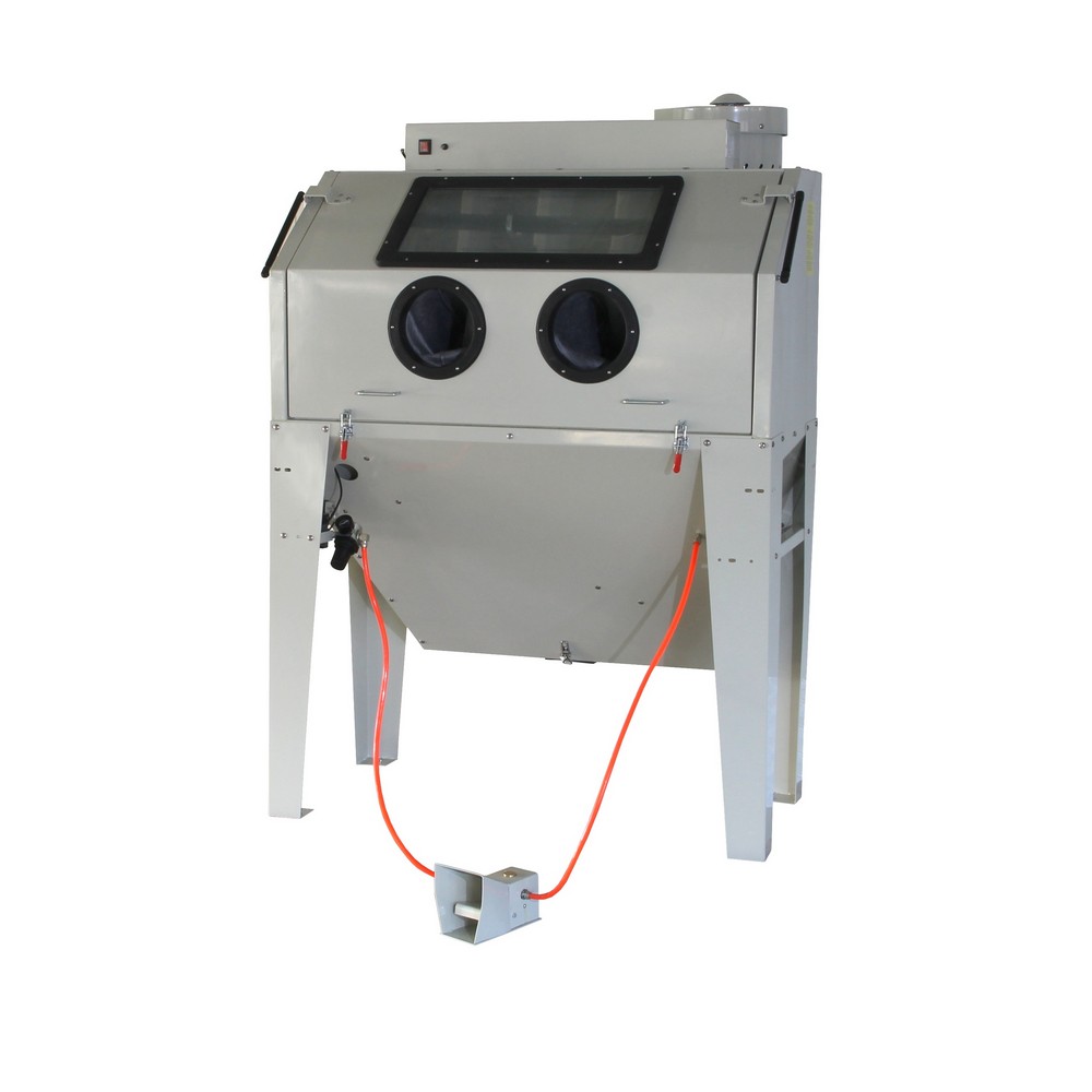 Sandblasting cabinet 420 L with front door