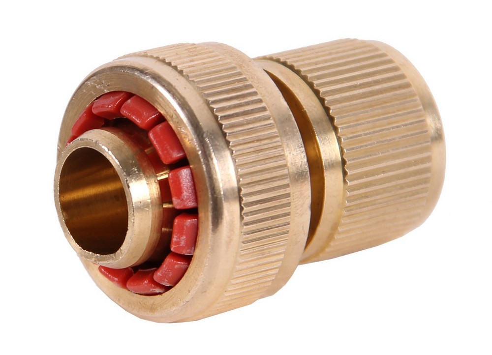 Connector 3/4" hose with stop