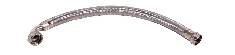Flexible iron hose 1"x 1" 50 cm