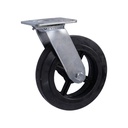 Swivel castor 200 x 50mm rubber