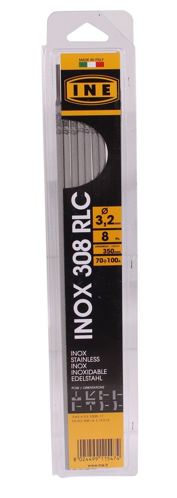 Laselektroden RVS 308RLC 3,2mm 350mm 8st