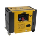 Diesel generator set silent type 230V/400V 6kVA