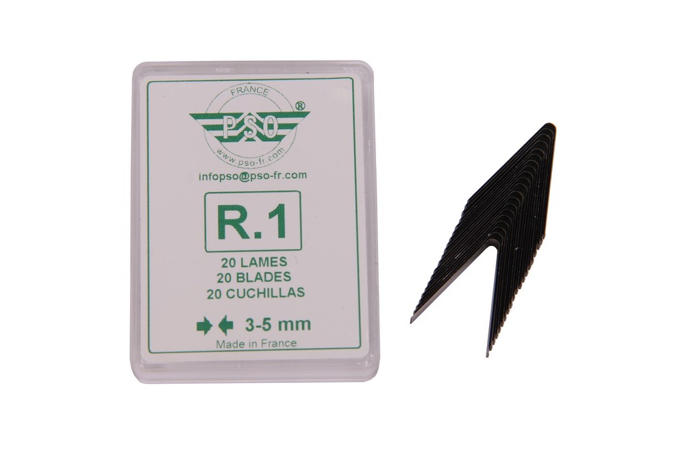 Blade set for tyre regroover 20pcs R1