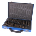 HSS twist drill set cobalt fully ground 170 pieces split point 