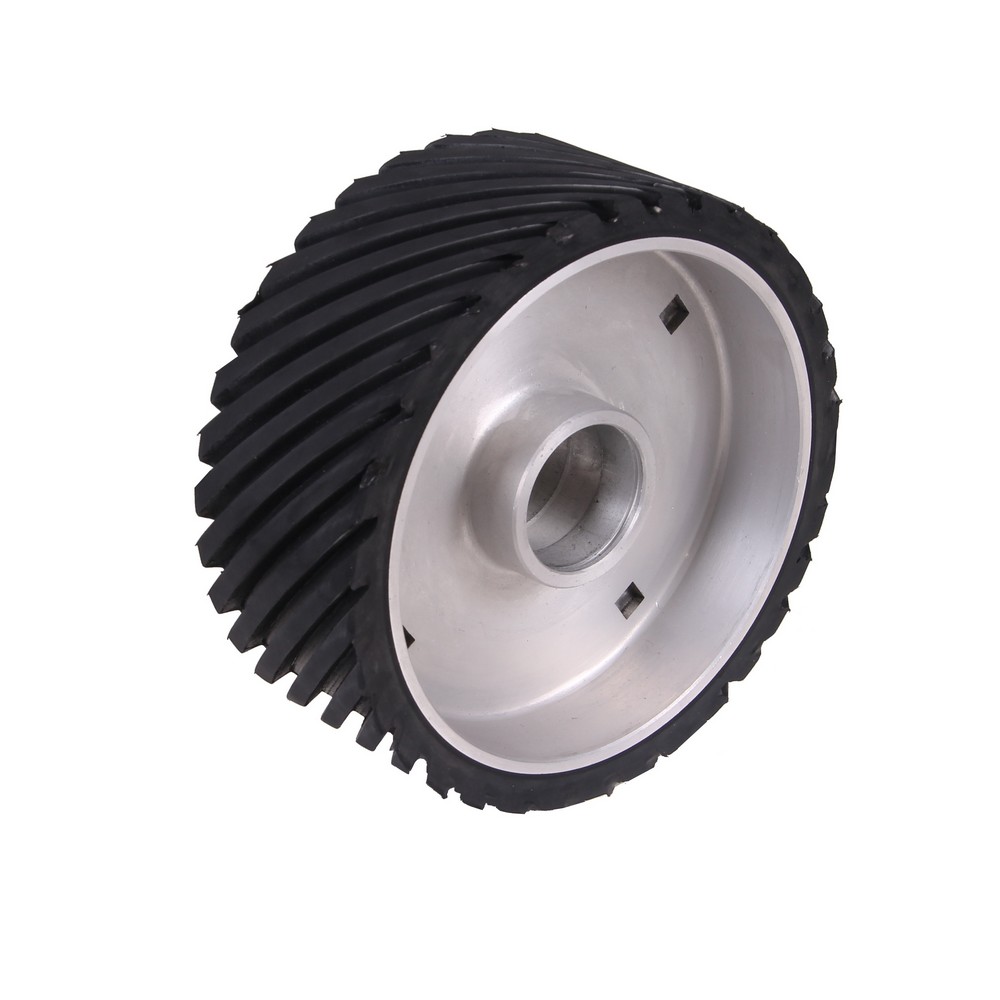 Contact wheel for belt grinder