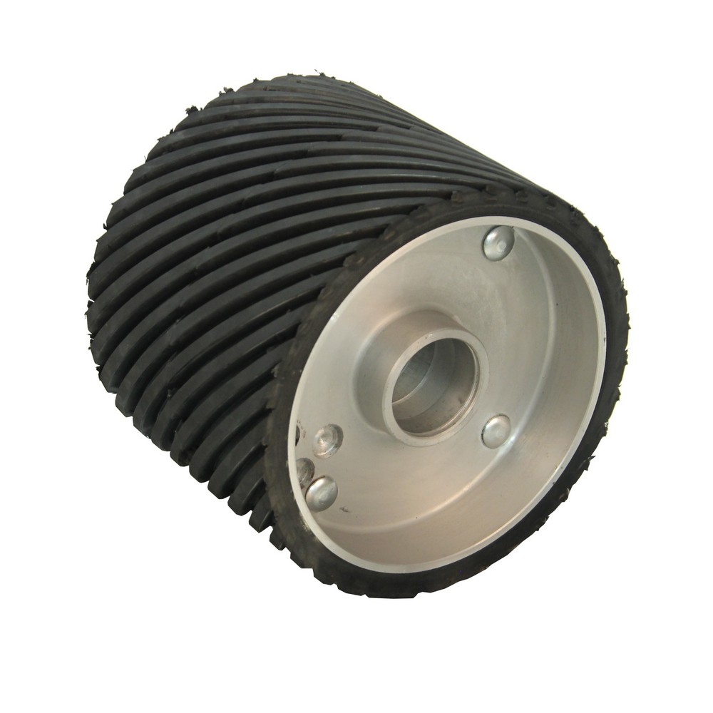 Contact wheel for belt grinder