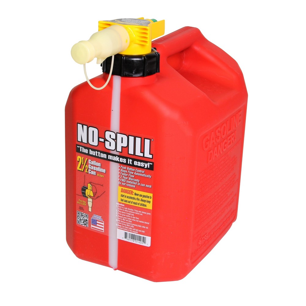 No spill jerrycan gasoline and diesel 10L