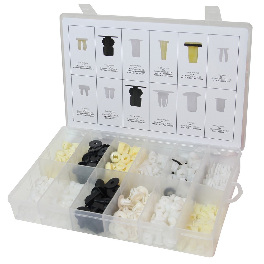 Locking nut assortment 350 pieces