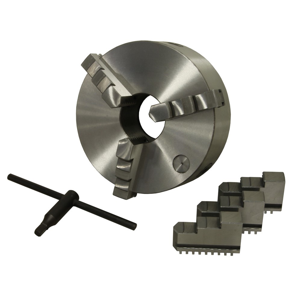 Self-centering three-jaw chuck 125mm