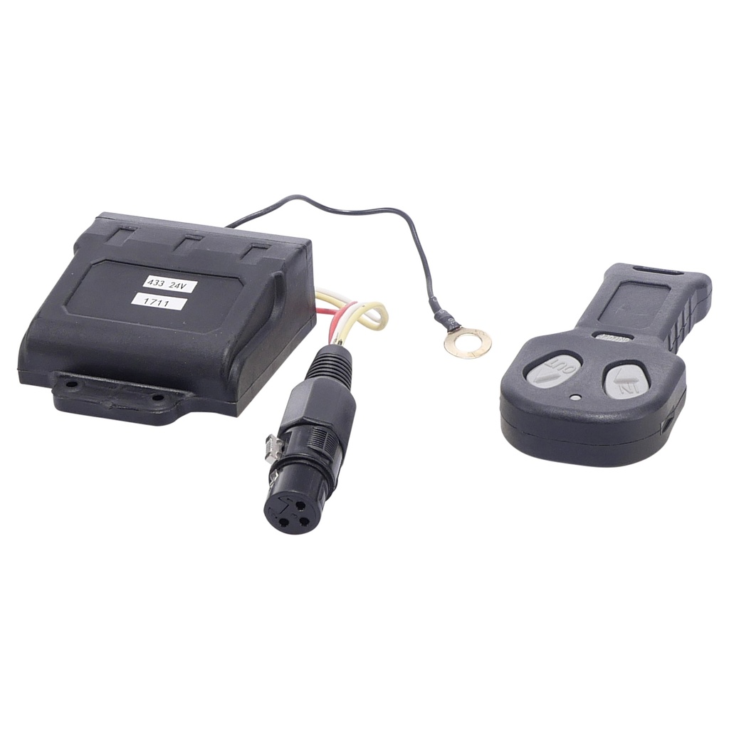 Wireless control for winch 24V