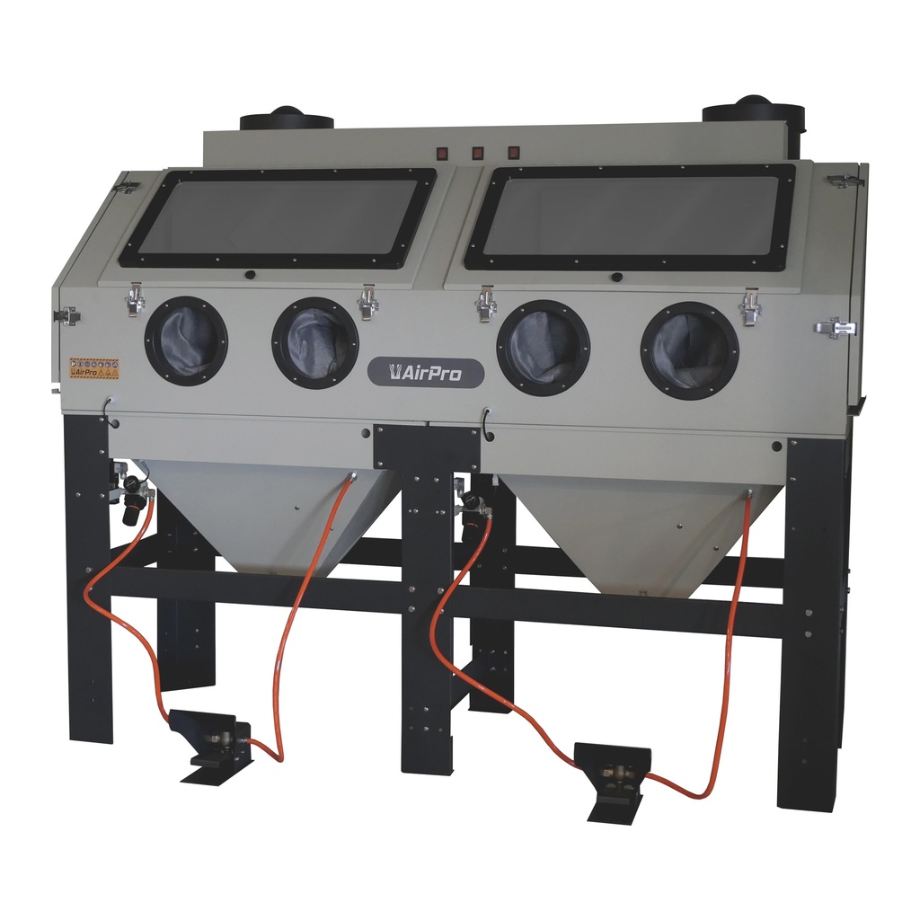 Sandblasting cabinet double 880L