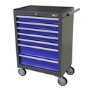 Tool chest 7 drawers blue