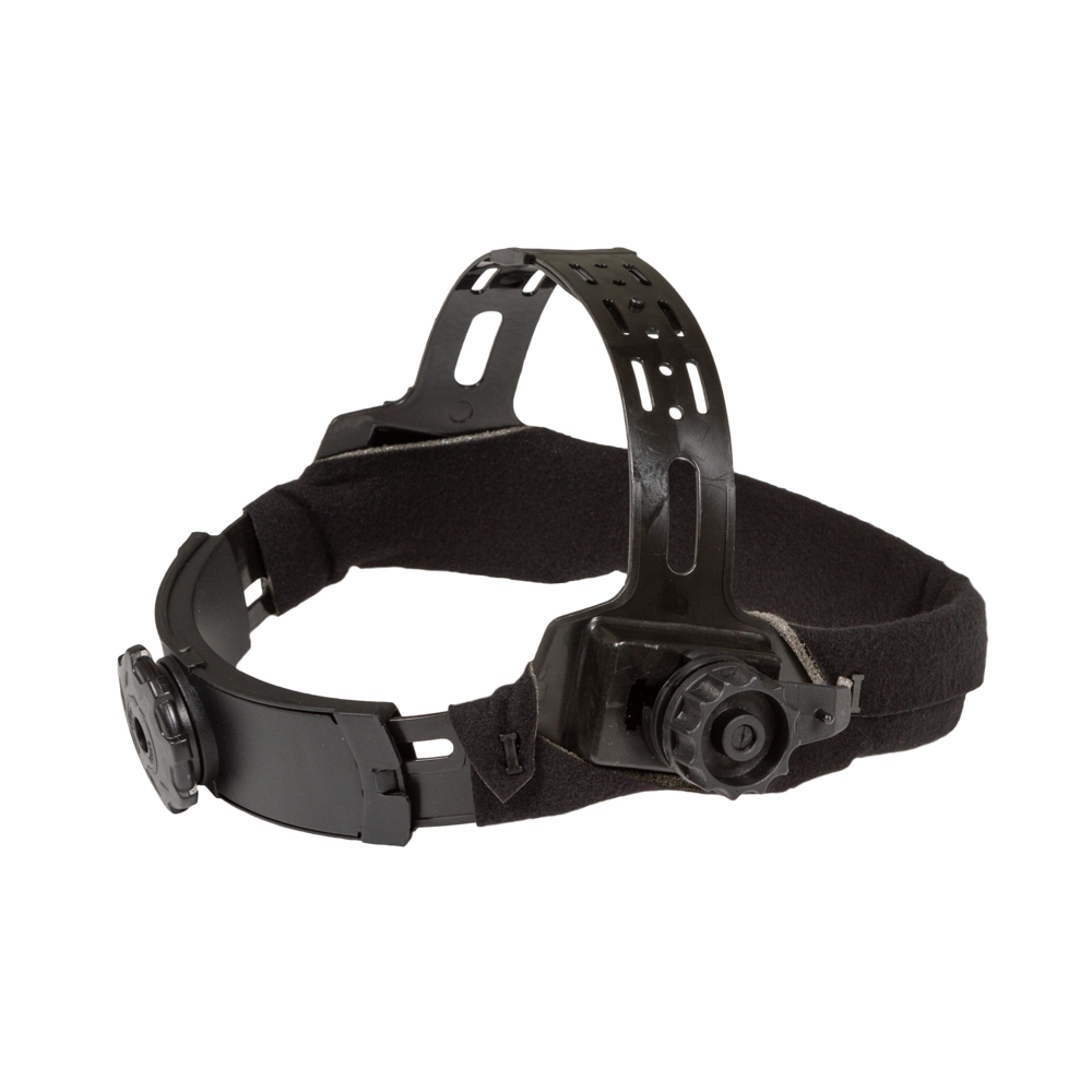 Head strap for automatic welding helmet