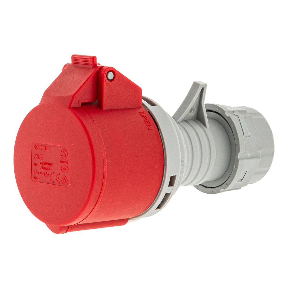 CEE industrial socket 5 pin 16A