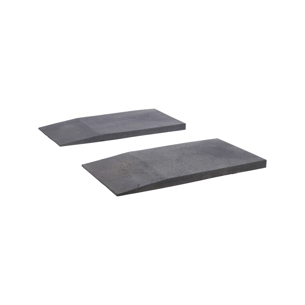 Rubber car ramp set for scissor lift 50mm 2 pieces