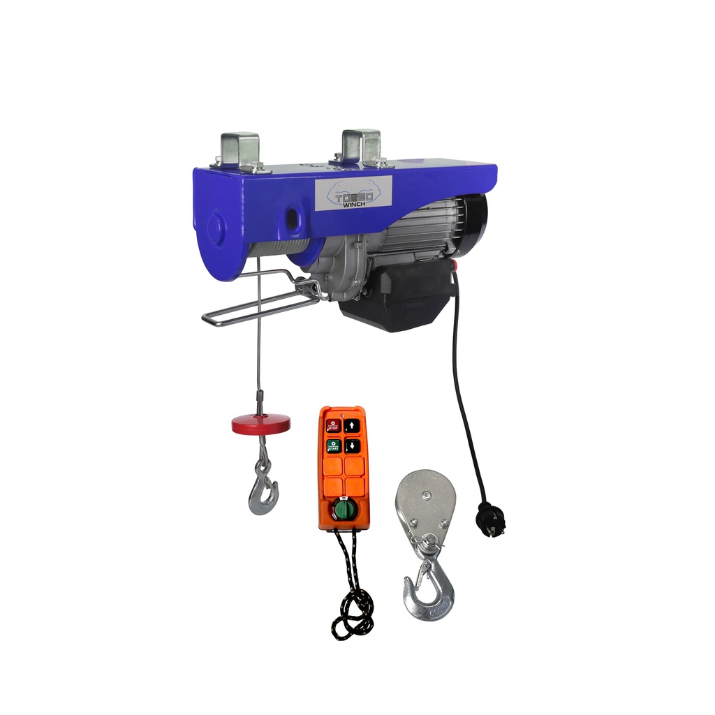 Cable hoist wireless 100 / 200kg 230V